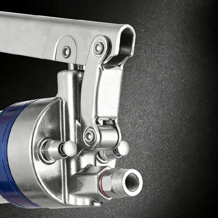 High Pressure Manual Butter Tool Grease Injector Clear Grease Tube Manual Grease Pump For Vehicle Maintenance  Enduring