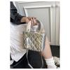 Chic Diamond Quilted Faux Leather Shoulder Bag for Women, Vintage Style Crossbody Hobo Purse, Soft Texture Handbag