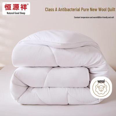 Hengyuanxiang 100% Pure Wool Thick Winter Quilt