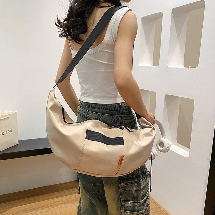 Casual Chic Nylon Small Bag For Women Stylish Shoulder Crossbody Purse 2024 Fashionable Design