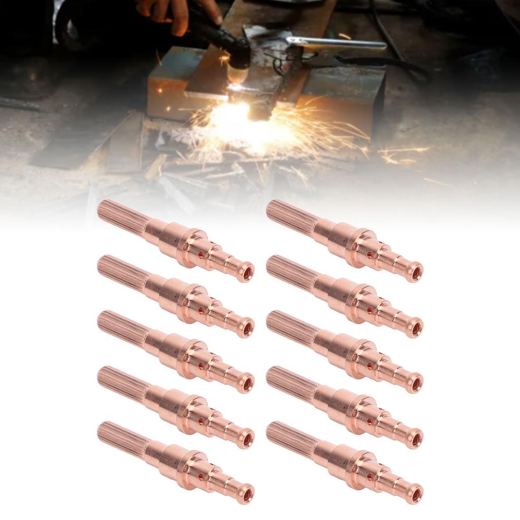 Plasma-elektroden 9-8215 Messing Elektrode Vervanging voor Thermal Dynamics SL60 SL100 Plasmasnijbrander Plasmasteun