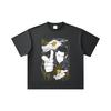260 GSM Doppelgarn 32er Zählart 100% Baumwolle Jujutsu Kaisen V11 Geto Druck Unisex Schweres Baumwoll-T-Shirt