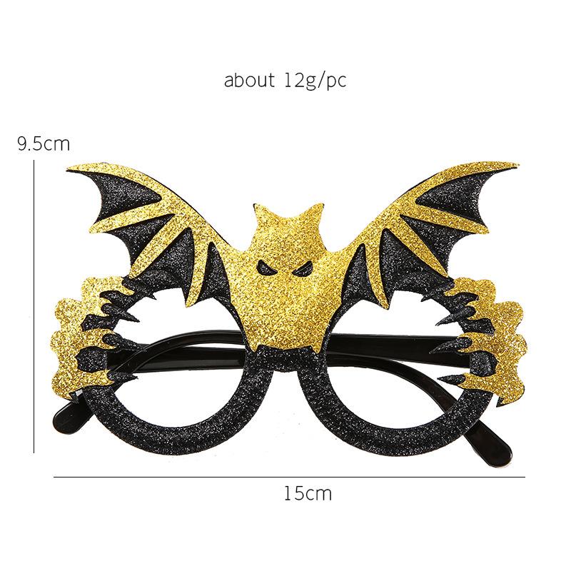 New Halloween Glasses Children's Funny Party Costumes Photo Prop Decorative Goods Skull-and-pumpkin Ghost Day Party