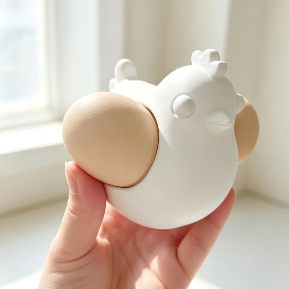 Cartoon Chick-Shaped Egg Holder Adorable Egg Tray Funny 3D Printed Egg Box Kitchen
