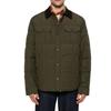 Polo Ralph Lauren Solid Color Single-Breasted Waterproof Long Sleeve Down Jacket Men outerwear Dark-Green 710939330-001