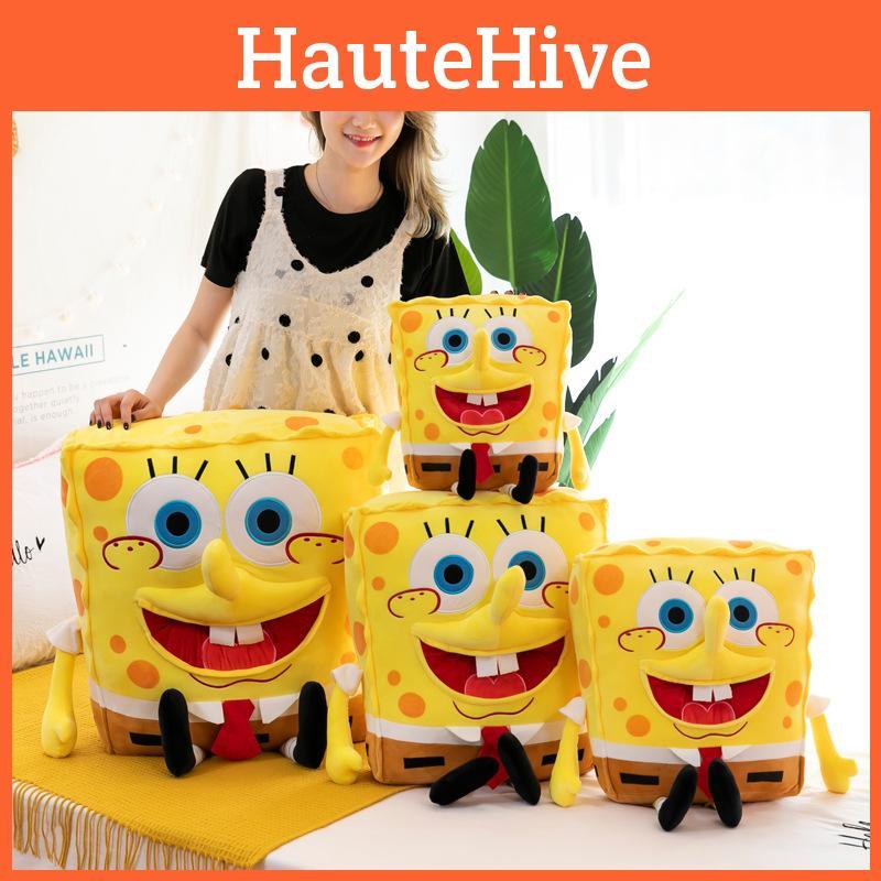 Cartoon Squarepants Spongebob Character Plush Stuffed Toy Gift Yellow Decoration