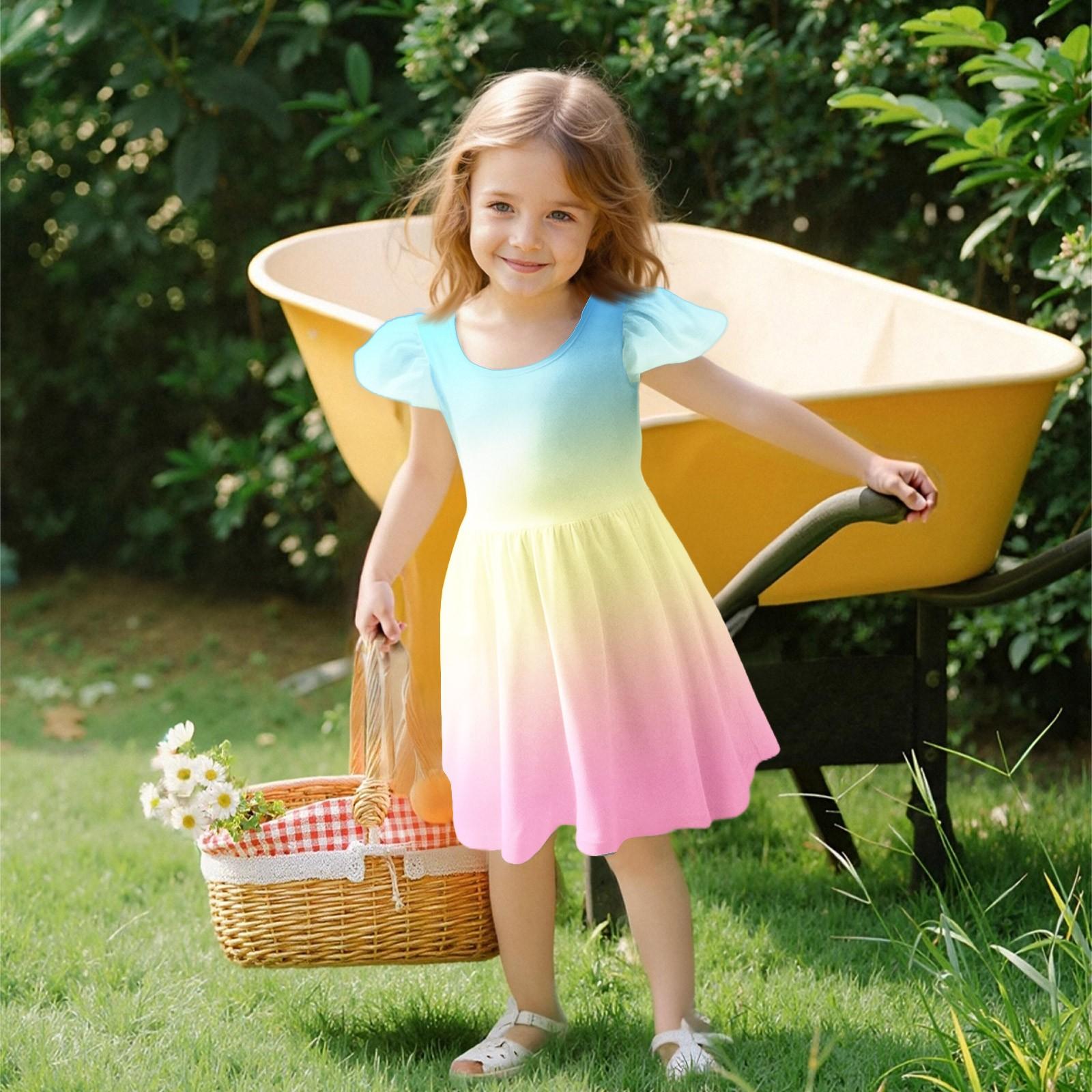 

Девочки Платье с рукавами для малышей Платья Повседневные платья для вечеринок и школ Одежда для девочек 150 бежевый