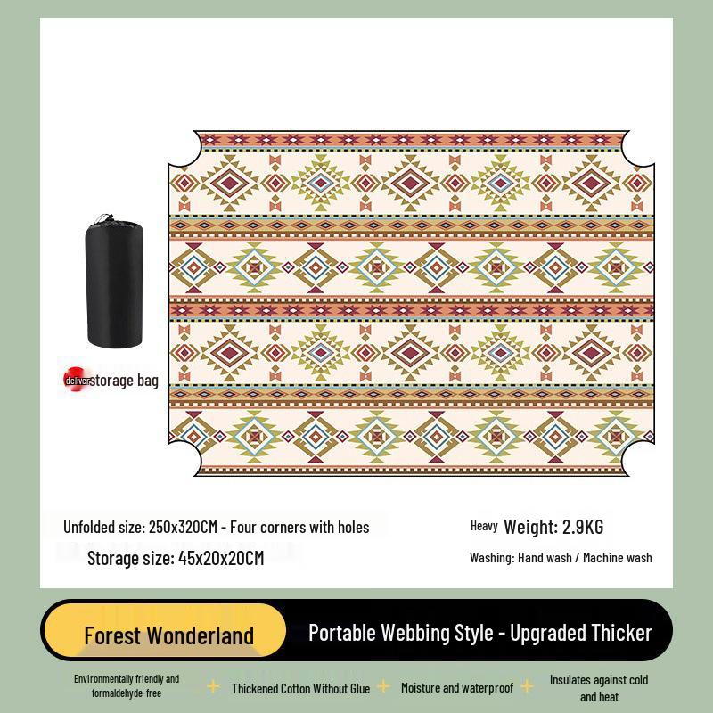 Villa Picnic 6D Moisture-proof Outdoor Camping Mat for Tent