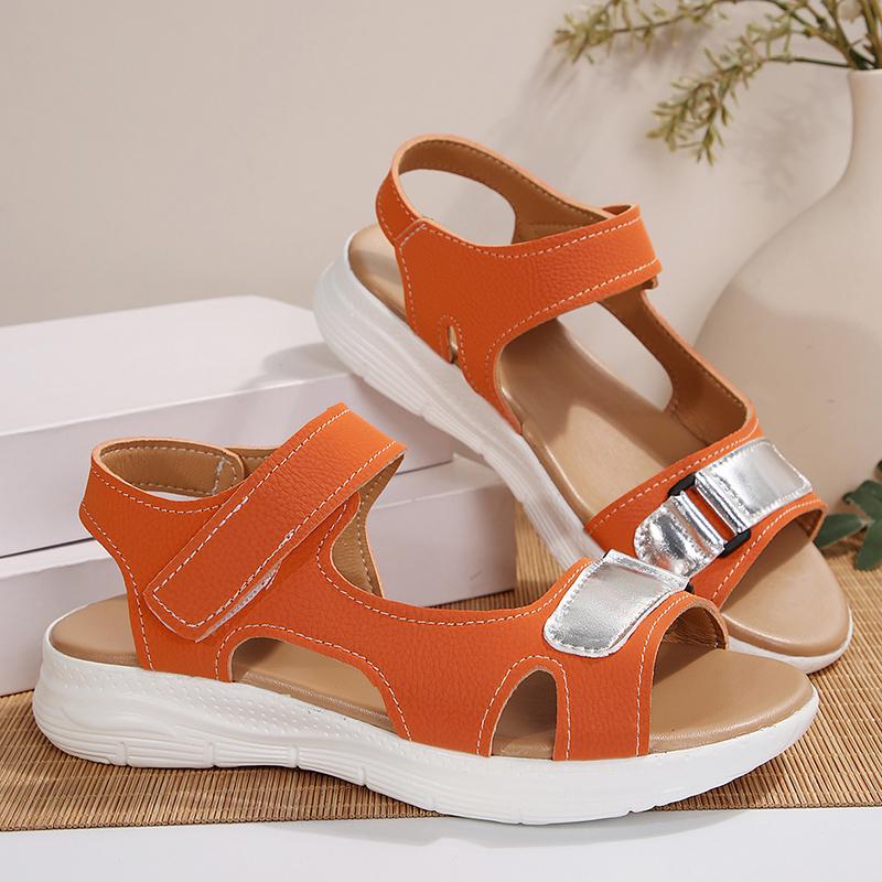 Lucyever 2025 Summer Sport Sandals for Women Comfy Hook Loop Non Slip Beach Sandles Woman Plus Size Platform Sandalias Mujer 43