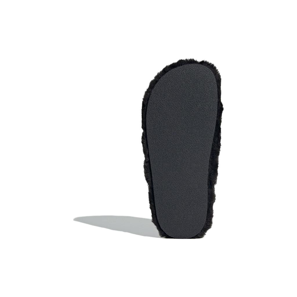 Adidas Originals Adilette Series Thick Sole Outdoor One-Piece Comfortable Versatile Rubber Bottom Massage Slide Sandals Women sandals Black IF3964