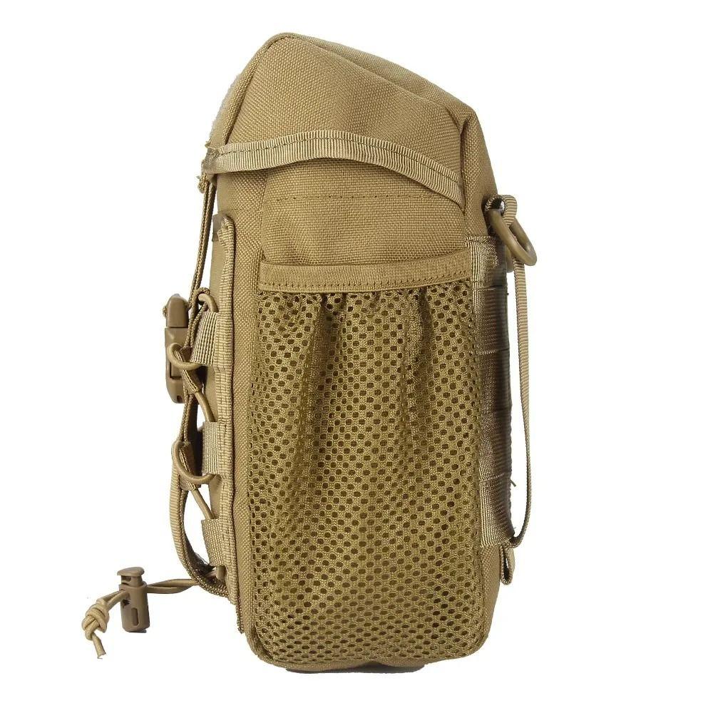1000D Nylon Outdoor Climbing Pouch Attachments EDC Pouch Portable Dump Bag Mountaineering