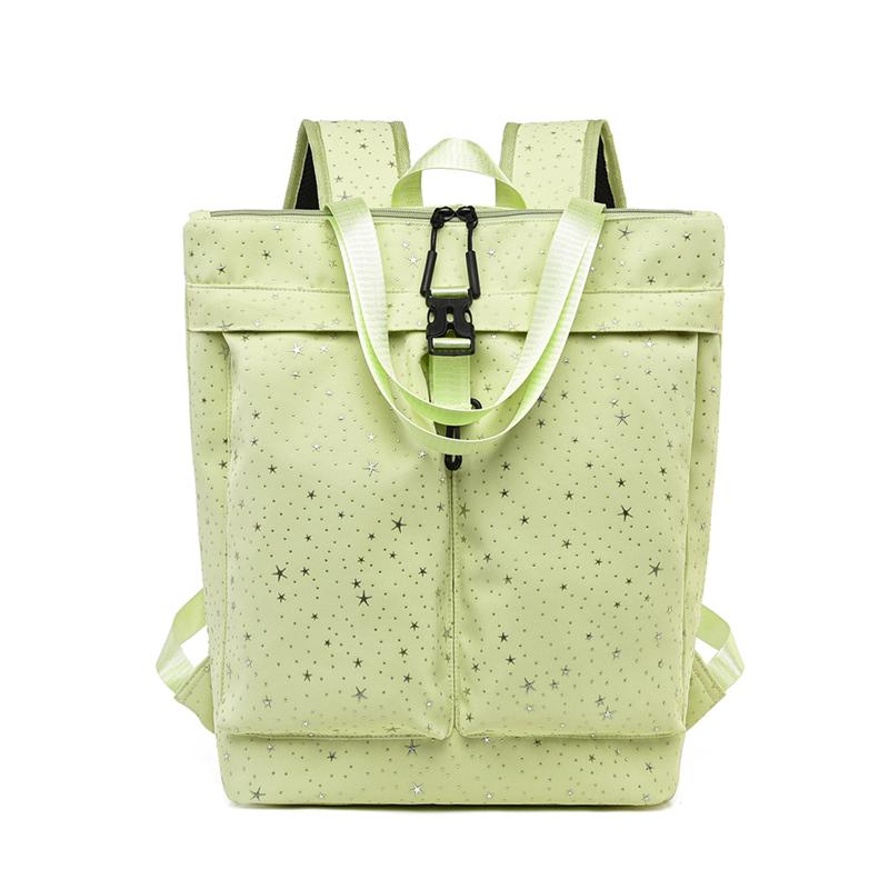 Star Backpack Women s Lightweight Backpack Multi-Functional Shoulder Bag зелёный