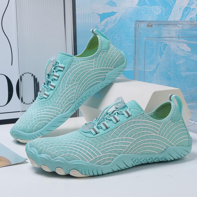 Outdoor neue Fußschutz Fünf-Zehen-Strandschuhe Paar Schwimmen Waten Herren- und Damen-Wasserweg Amphibische Bachwanderschuhe