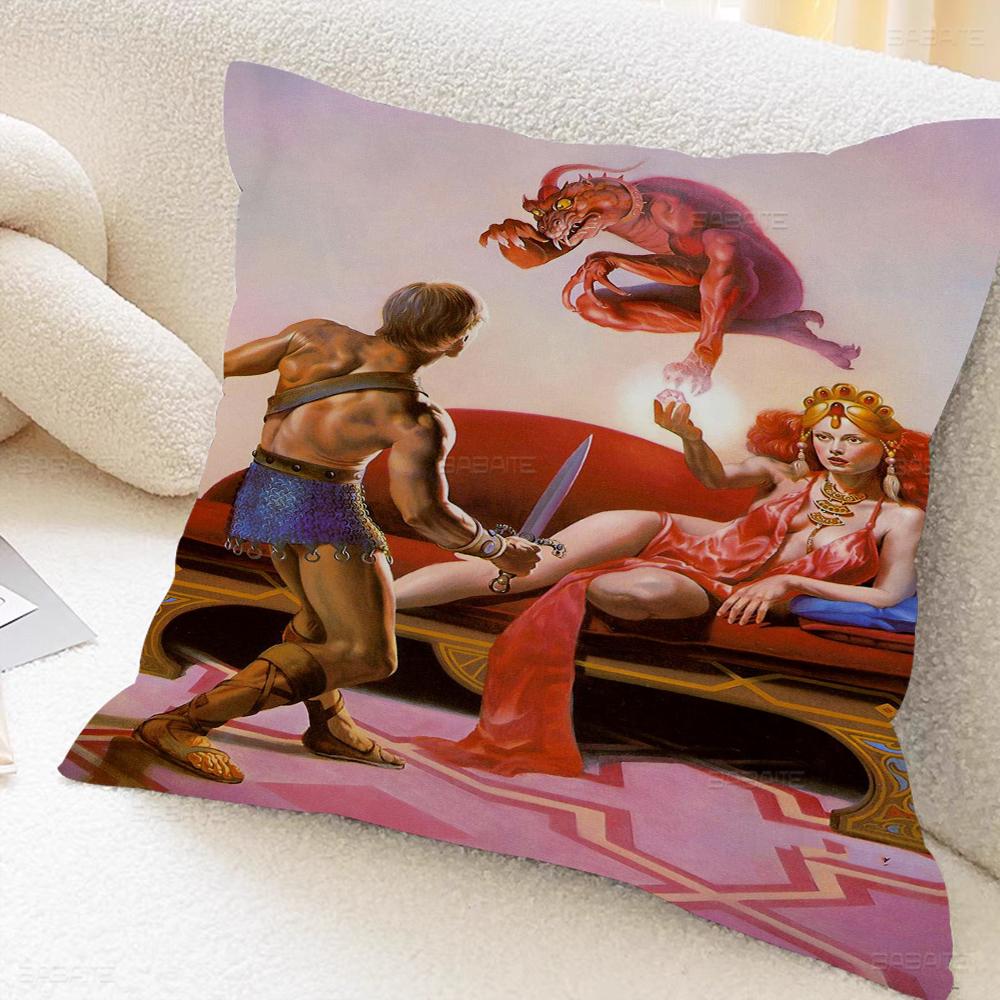 Artwork Morrill Art Pillow Cover Design Cushion Cover Decor Holiday Decorati