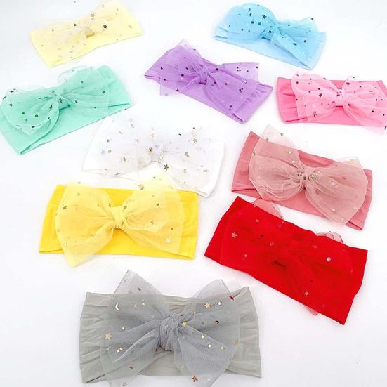 Infant Headband Wide Brim All-matched Fabric Decorative Toddlers Headwrap Baby Accessories