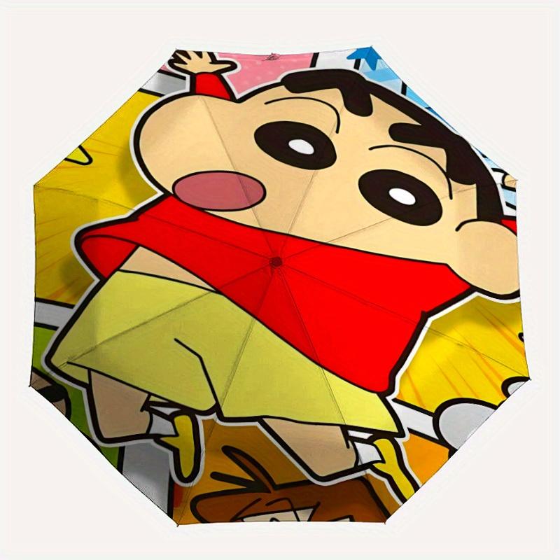

1pc Crayon Shin-chan Automatic Folding Umbrella with 8-Rib Compact & Lightweight Design, Self-Opening/ Closing058