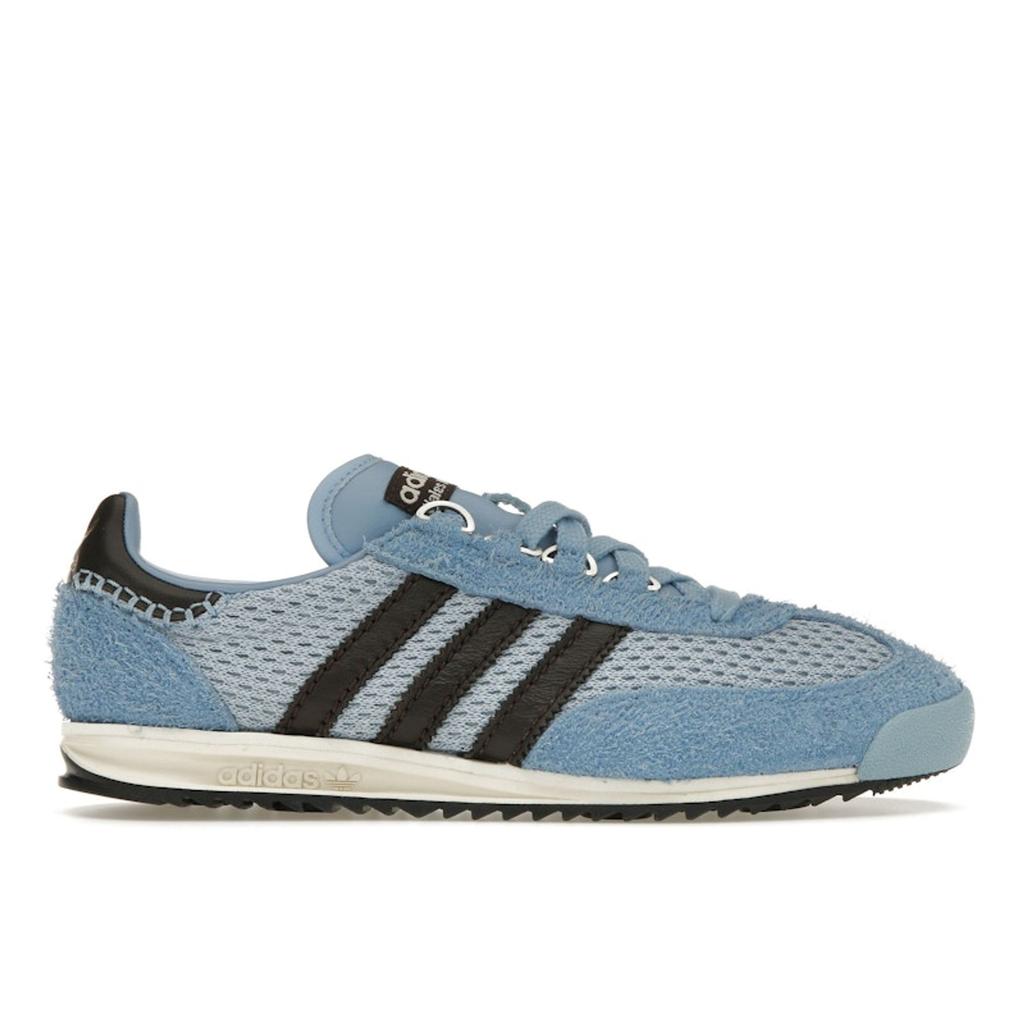 Wales Bonner x adidas SL 76 Ash Blue Unisex-Sneaker Core-Black IH3262