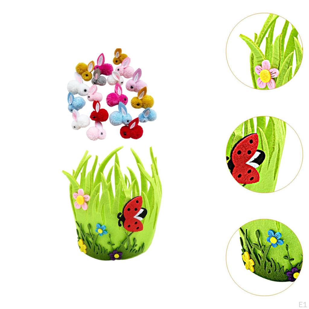 Easter Basket Treats Gifts Bag Cute Party Supplies Decorative Table Centerpieces Ornament Candy