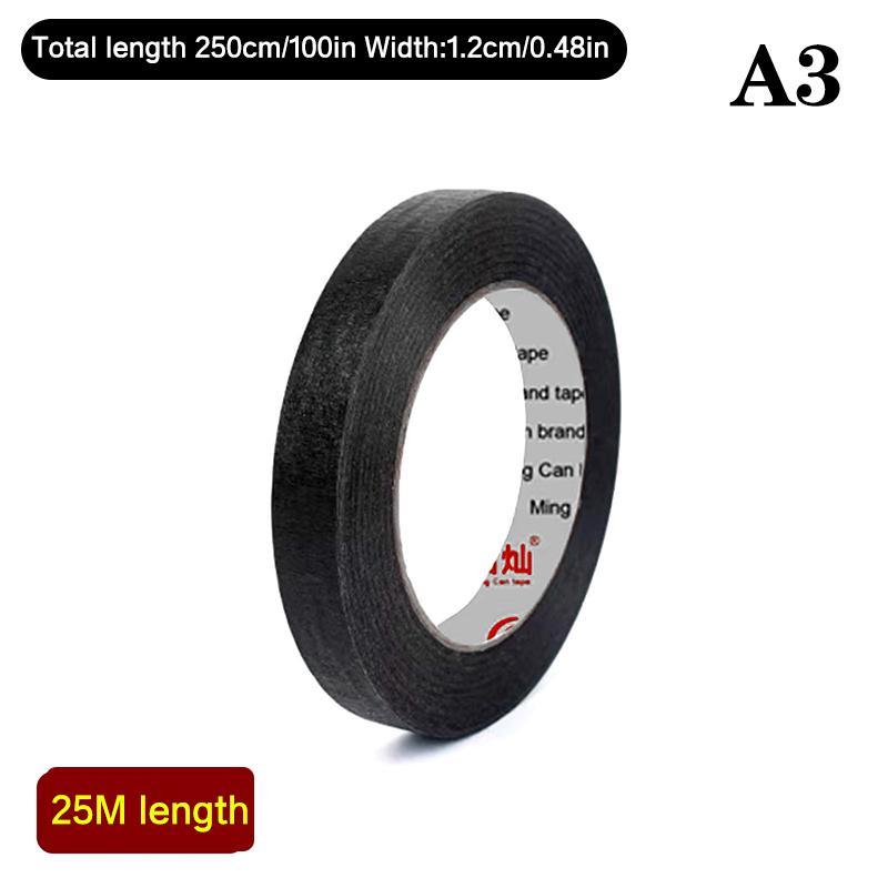 

1 рулон УФ-защитной черной ленты для французского нейл-арта, маскировочной изоляционной ленты, направляющих краев, маникюрных инструментов 1.2CM