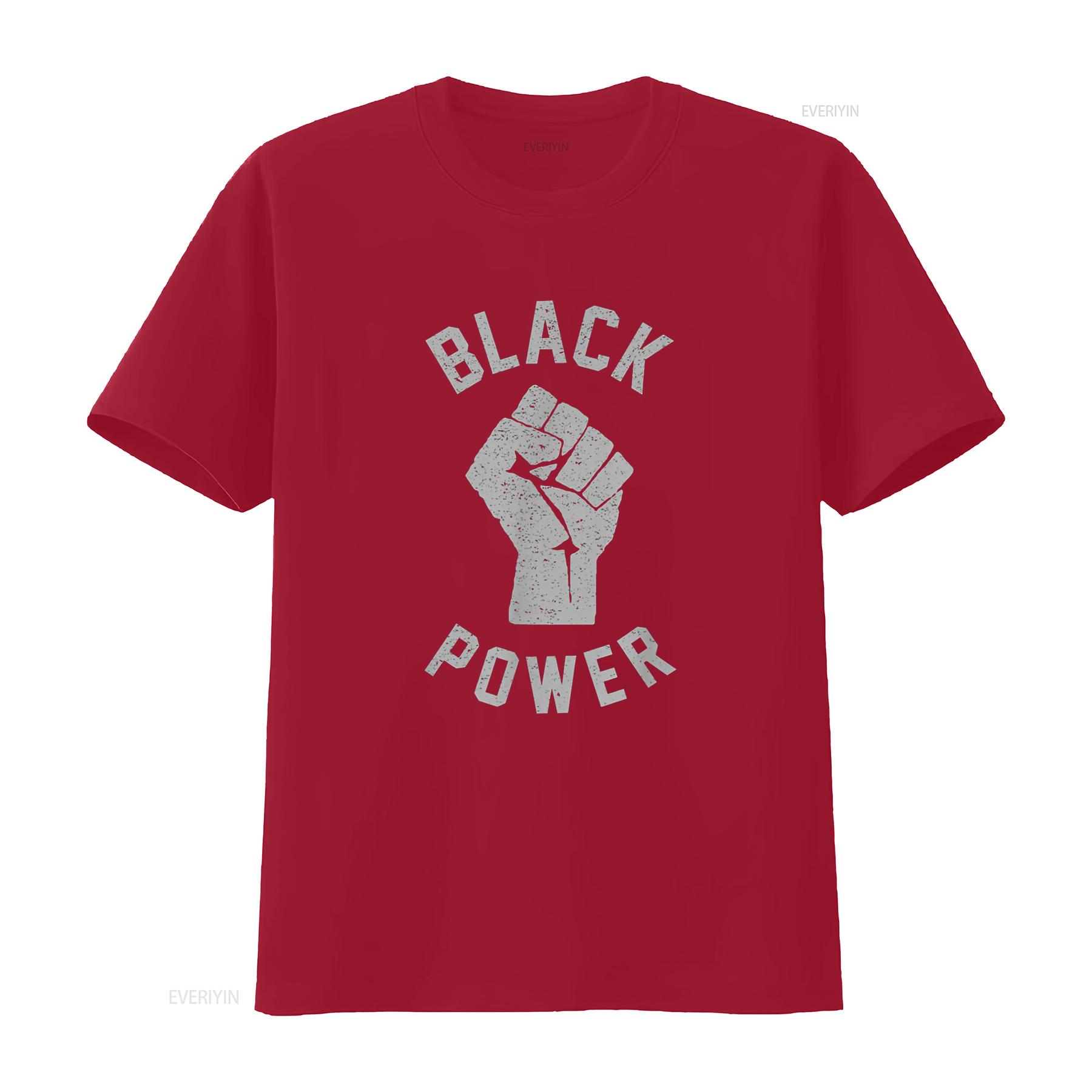 Civil Rights Black Power Fist T Shirt vintage Washed Top For Everyday Wear Stylish graphic Comfortable streetwear Versatile S