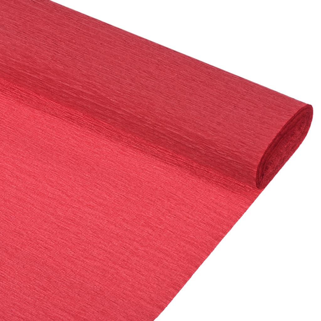 2pcs 7.5ft Crepe Paper Roll for Wedding Ceremony Various Large Festivals Decoration Dark Pink