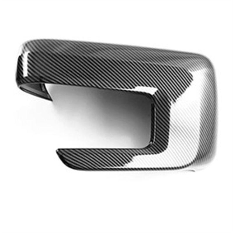 Carbon Fiber Rearview Mirror Decorative Cover Reversing Mirror Protective Cover For Ford Raptor F150