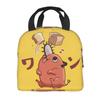 Kawaii Pochitas Thermal Insulated Lunch Bags for Work Portable Food Bag Cooler Thermal Lunch Box