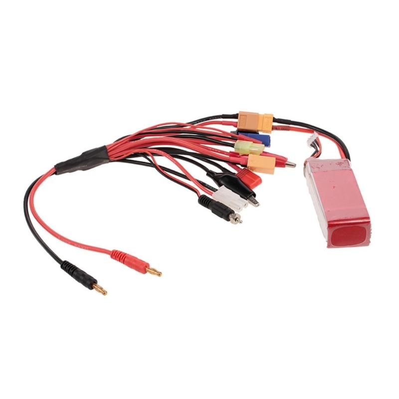 Multifunction Balance Charging 10 in 1 Cable Adapters Efficient Charging Solution For Various Devices Easy to Use