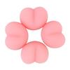5/10/20Pcs Pink Butt Squeeze Toy Stress Relief Slow Rising Mini Ass Sensory Toy Anti-collision Pad Relaxation Soft Stress Ball Fidget Toy