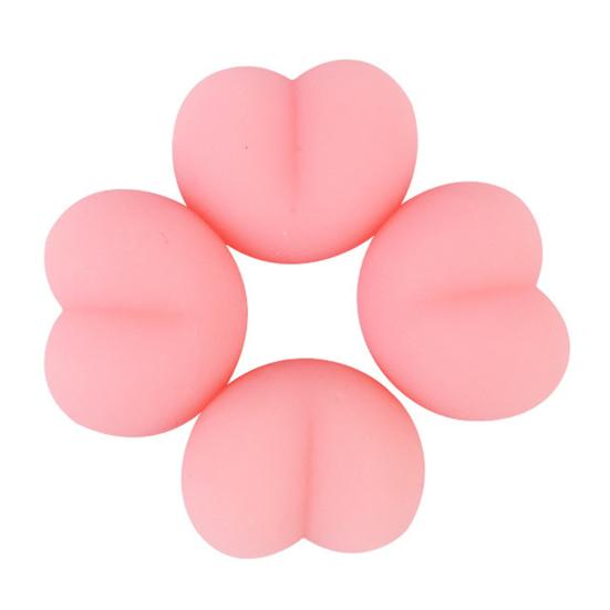 5/10/20Pcs Pink Butt Squeeze Toy Stress Relief Slow Rising Mini Ass Sensory Toy Anti-collision Pad Relaxation Soft Stress Ball Fidget Toy
