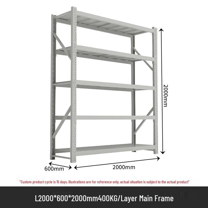Heavy Duty 5-Tier Industrial Storage Shelf