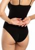 Body damskie czarne z naturalnej dzianiny bambusowej Bamboo Julimex BODY BAMBOO czarny L