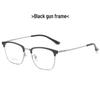 Eyewear: 2024 Unisex Titanium TR Eyebrow Glasses for Business/Myopia, Model 15004