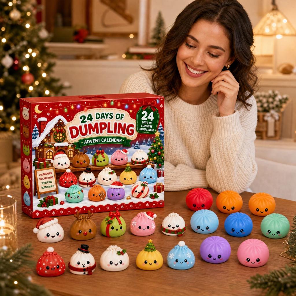 Christmas Advent Calendar with for Holiday Countdown Surprise
