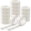 1000Pcs Invisible Double Side Adhesive Dots for Balloon Craft 1.2cm Clear Dots Sticker Removable for Wedding Decoration