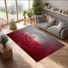 Tappeto in Velluto di Cristallo con Stampa Calcio Nottingham Forest, Comodo Assorbente d'Acqua Antiscivolo Tappeto per Pavimenti Interni