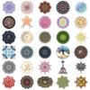 60 Mandala Flower Yoga Graffiti Stickers Luggage Guitar Notebook DIY Waterproof Stickers