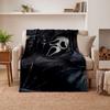 Ghostface Soft Warm Flannel Blankets Comfortable Blanket for Home Decoration Gifting
