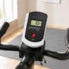 Exercise Equipment Monitor with LCD Workout Data Display, Single Mode Button, ABS Housing, and Attached Cable Leads with End Fittings