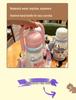 Sanrio Double-Insulated Cute Straw Cup for Kids - Perfect for School and Portable.