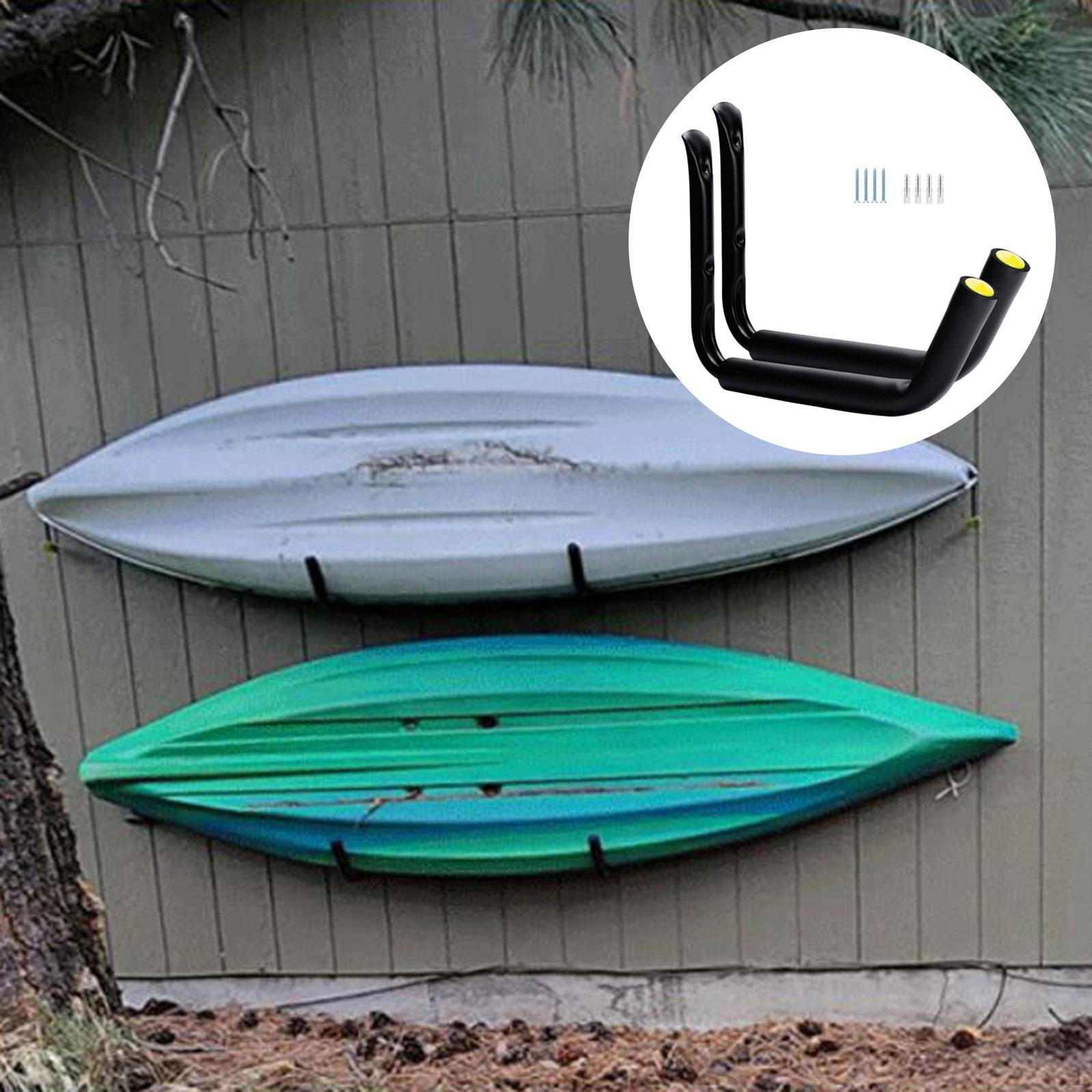 

Настенное решение для хранения каяка для дома и гаража жёлтый