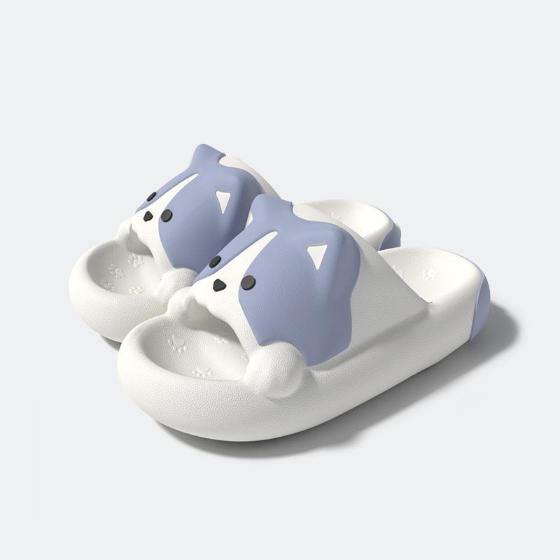 

Fashion Litfun Summer Women s Slippers Non-slip Breathable Bathroom Ladies Slides Cute Cartoon Dog Slides EVA Soft Sole Women s Sandals 36-37