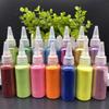 50ml Gold Glitter Powder with Flakes for Children's DIY Projects - Bright, Shiny Powder for Painting and Cross Stitch