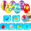 6 Pcs Squishy Stress Cube Fidget S, Sensory Squeeze S For  Boys Girls, Easter Basket Stuffers, Egg Fillers & Party Fav