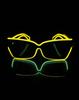 Wireless EL luminous glasses LED disco flash sunglasses for KTV bar concert atmosphere online celebrity