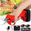 36V Rechargeable Pruner Trimmer with 2 Li-on Battery Garden Cordless Electric Pruning Shears Sharp- Blade Cutter