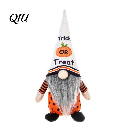 Durable Halloween Decor Gnome Decor, Rudolph Faceless Doll Figurine for Shelf Table, Spooky Holiday Decorations Cute Ornament Party Home,