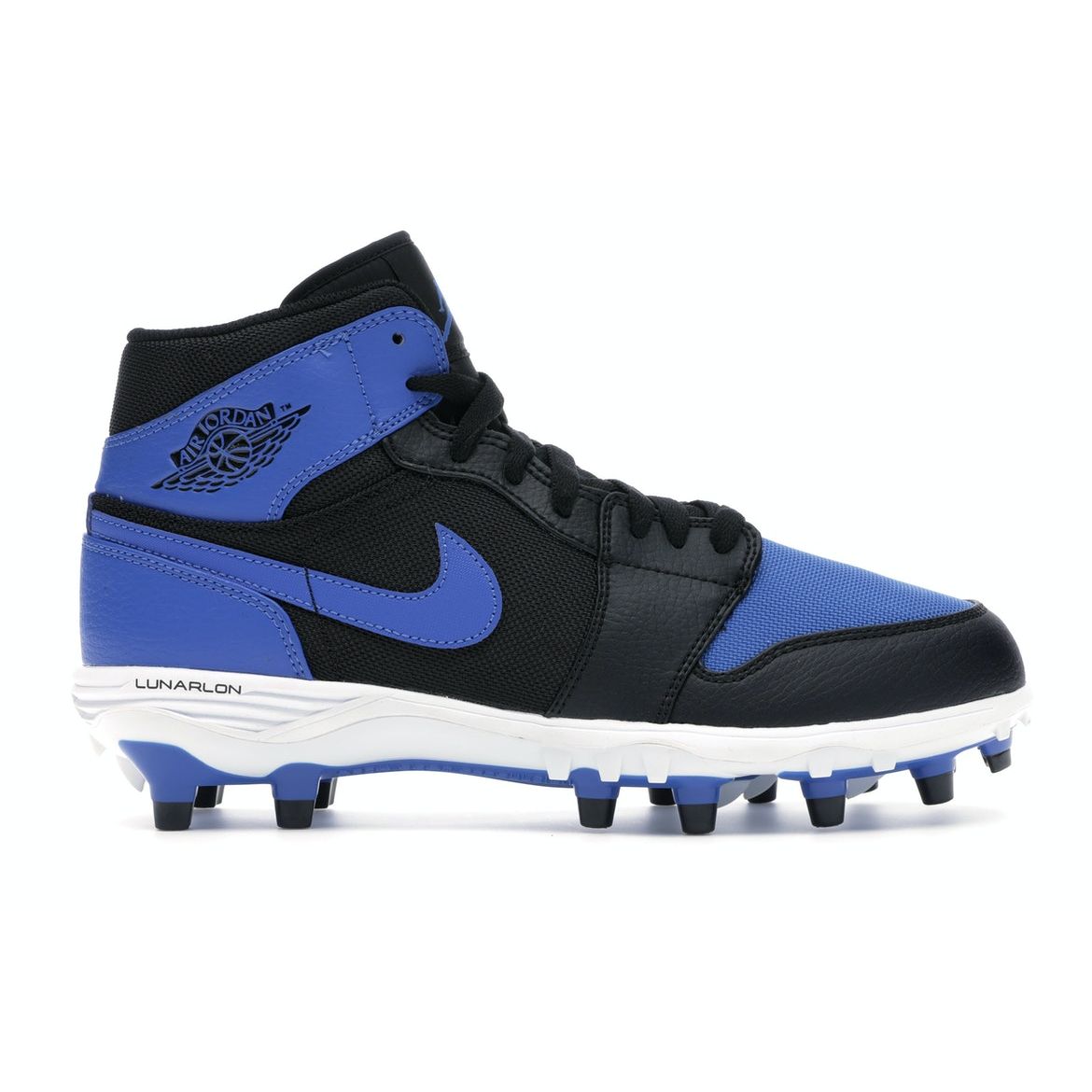 

Air Jordan Jordan 1 Mid TD Cleat Royal мужские кроссовки синий черный королевский-белый-королевский AR5604-041