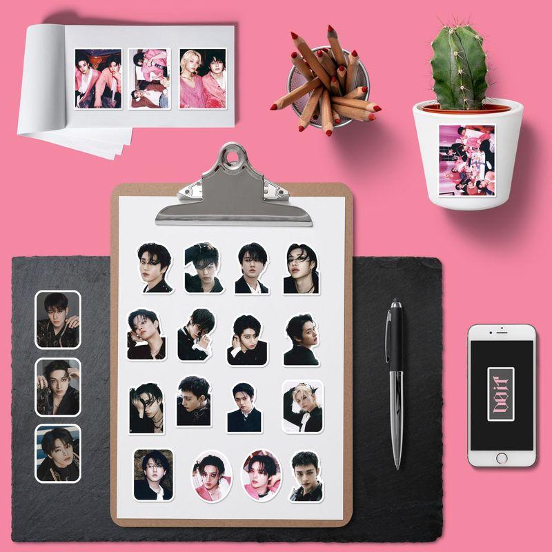 Neue Stray Kids Pcs Aufkleber Mini Album Pop Merch Wasserdichte Aufkleber für Gepäck Laptop Tagebuch Felix Fans Kollektion DO IT K 97 Kinderfreundlich