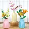 Flowers Building Blocks 48 Styles Desktop Ornaments False Flower Decorations Toy